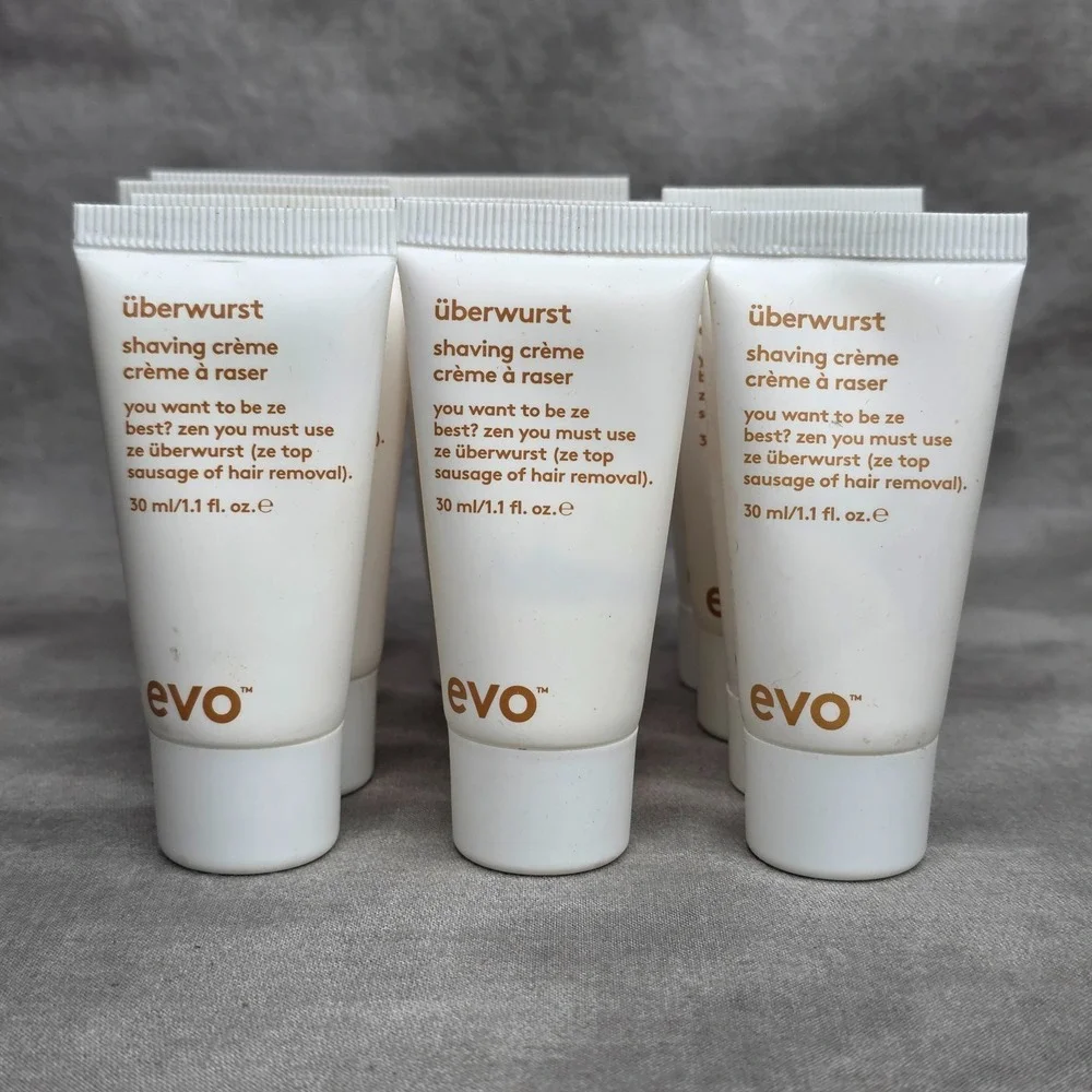 (X12) Evo Uberwurst Shaving Creme 1.1 fl oz Travel Size Sealed